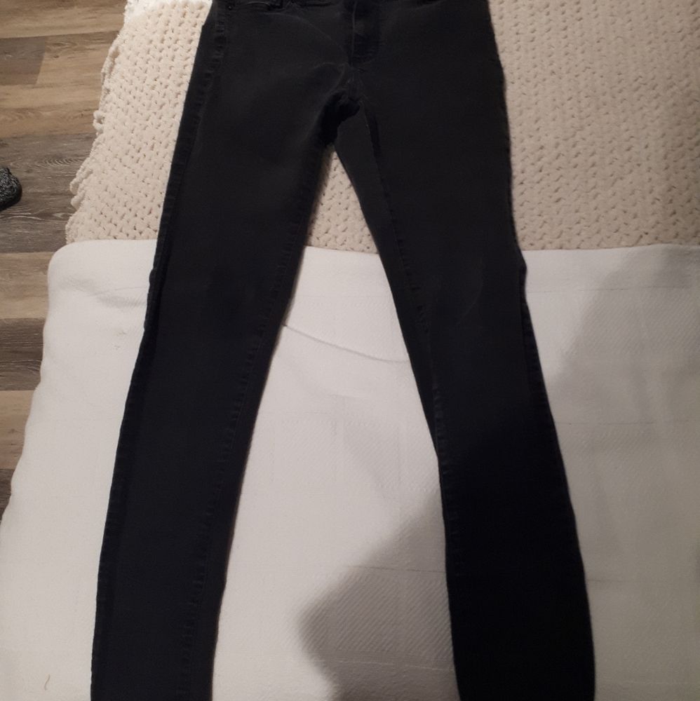 High waisted jeans